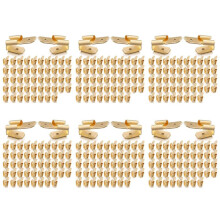 300 Pcs Piggyback Spade Connectors, 3 Way Adapter Dual Male to Single Female Brass Quick Disconnect Connectors