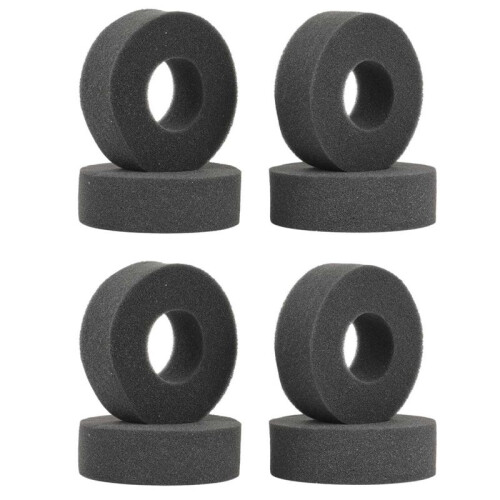 8 Peças Pneu de 1,9 Polegadas Esponja Macia Espuma Ajuste 1/10 RC Esteira 110-120 mm Diâmetro 1,9 Polegadas Pneus