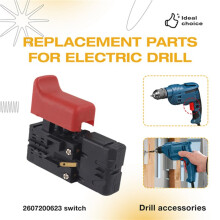 For  Drill  2607200623 GBM13RE/GBM10RE/GBM350RE/TBM3400/TBM1000/TBM3500 Electric Drill Replacement Parts