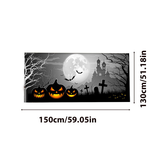 Halloween-Wandteppich aus Polyestergewebe 2
