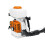 Backpack Blower Sprayer Rack Wall Mount,Leaf Blower Hanger for Garage Wall,Tool Backpack Blower Storage Organizer 5