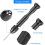 Hand Drill Set,Pin Vise Hand Drill with 10PCS PCB  Drill Bits and 25PCS Micro-TypeTwist Drill Bits,for Resin Polymer 1