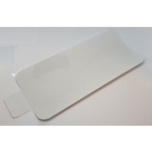 Sello de fábrica para iPhone 16 Pro Max, tarjeta de papel blanco, protección de pantalla, paquete de 2