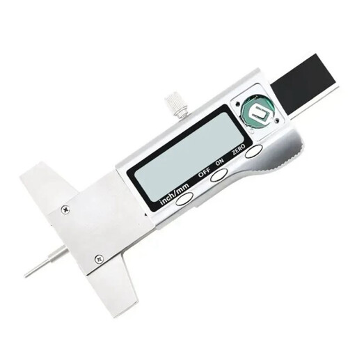 0.01mm Digital Tread Depth Gauge - Stainless Steel Caliper for Tyres