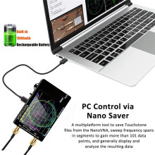 Upgrade for  Vector Network Antenna Analyzer Handheld Spectrum Analyzer 50KHz-2.7GHz MF  VHF UHF with 32G Card
