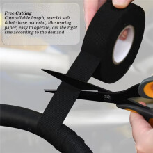 Electrical Tape Heat-Resistant Harness Tape Automobile Cable Harness Cloth Tape Waterproof Protective Tape