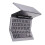 Portable  Folding  Wireless Keyboard for Fold Tablet Laptop PC Android Foldable Keypad 1