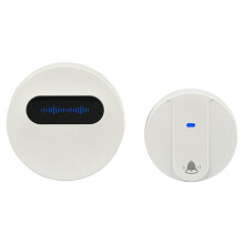 UK Plug Wireless Doorbell Waterproof  Doorbell IP68 Home Door Bell Intelligent 58 Songs 4-Level Volume Control