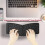 Ergonomic V-Shaped Three-Way  Folding Keyboard Mobile Phone Tablet Charging Light and  Keyboard 1
