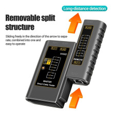 2Pcs M469D Network Cable Tester Kit RJ45 RJ11 LAN Wire  Detector Telephone Cable Testing Tool Network Repair