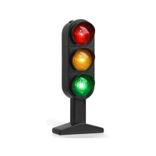 Traffic Light Lamp with Base for Room Decoration,Stop Light Lamp with Color Changing and Blinking Modes