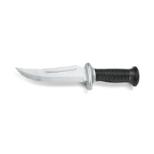 Rubber Knife Black/Grey - Large