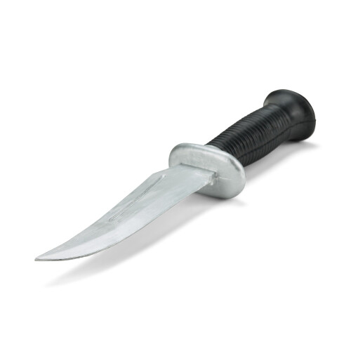 Rubber Knife Black/Grey - Large 1