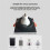 4PCS Recessed Square Ceiling Light Housing Adjustable GU10 MR16 Bulb Holder Frame for Ceiling Spotlights 6