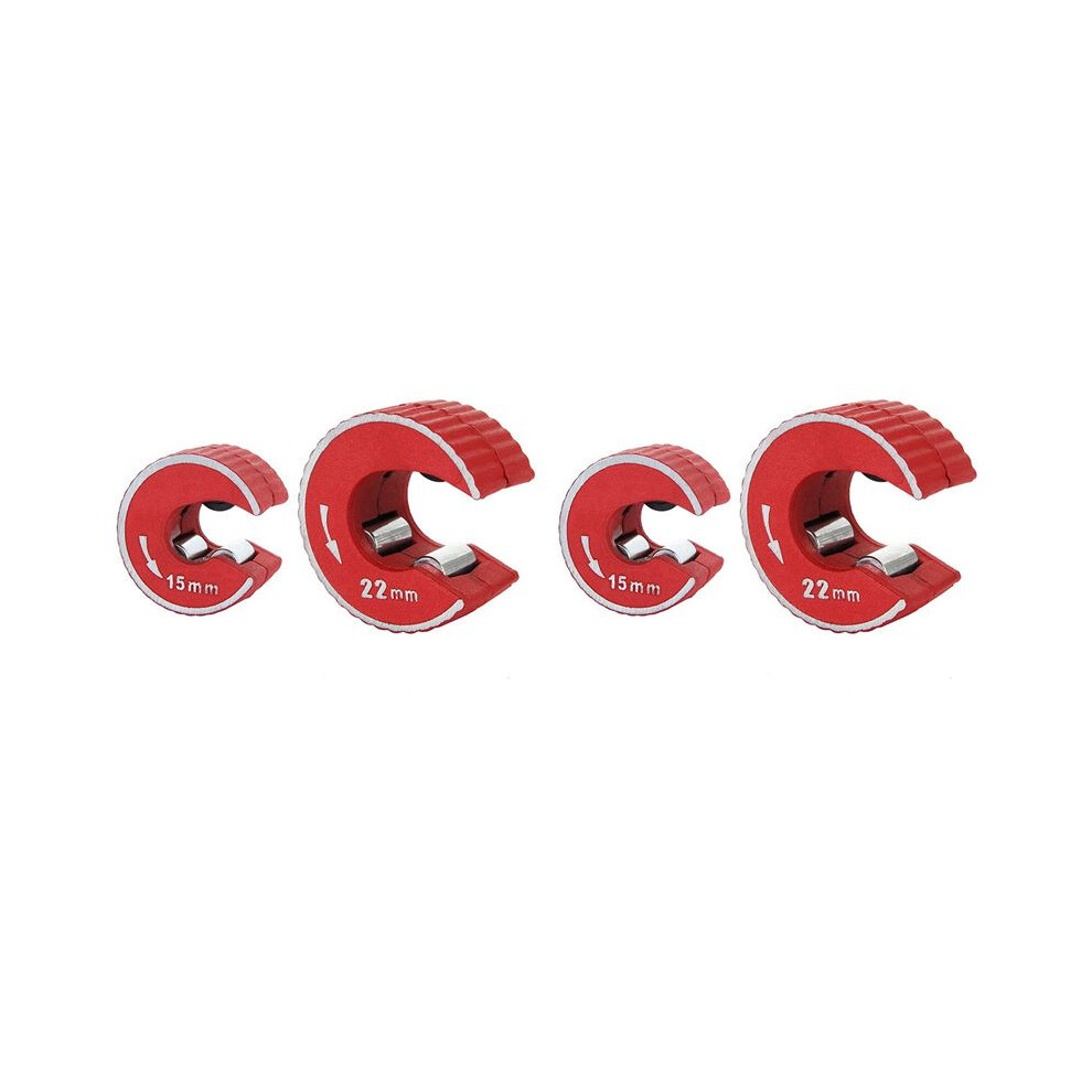 4Pcs 15Mm & 22Mm Copper Pipe Cutter Auto Pipe Slice Tool Zinc Alloy Tube Cutter For Cutting Copper Aluminum Pipes 4711205935610