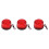 3X 12V Alarm LED Flashing Strobe Light for Home Security Alarm System Red 1