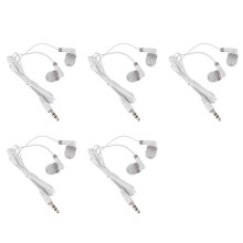 5 Pcs 3.5mm In-Ear Stereo Earbuds Headphone Earphone Headset for Mobile Phone MP4 MP3