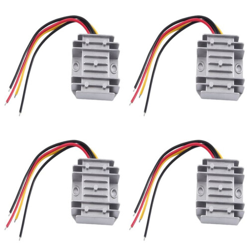 4X 12V-24V to 6V 10A 60W  Converter Stabilizer Step-Down Transformer Booster Regulator Step  Down Module