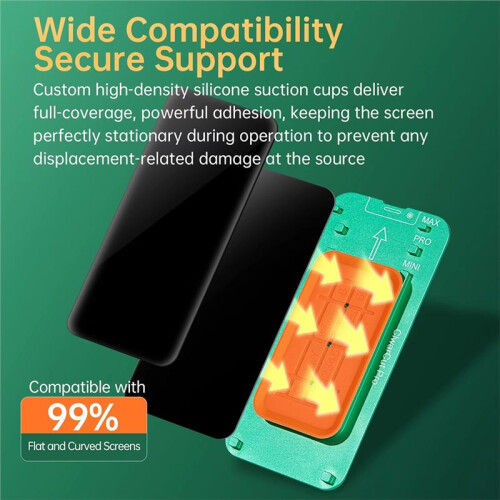 Universal LCD Screen Visualization Separation Mold ClwarCut Pro Support 99% Straight Curved Lcd Phone Repair Tool 2