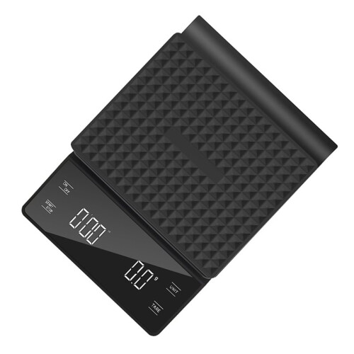 Digital Coffee Scale Rechargeable with Timer 3kg/0.1g Espresso Scale Tare Function for Pour over Maker Brew 2