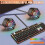 USB Wired Computer Speaker Multimedia Computer Subwoofer Colorful Lighting Effect RGB Desktop Game Speaker 6