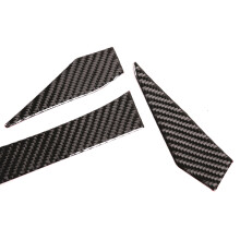 Car Soft Carbon Fiber Dashboard Decorative Sticker Cover Trim Stickers for- Z4 G29 2017-2020 Black