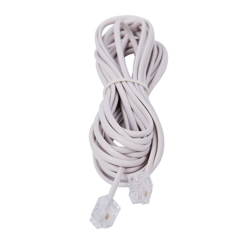 3X 6P2C RJ11 Macho A Macho Enchufe Cable de LíNea Telefónica Cable 5M 2