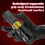 Gold Wireless Tattoo Pen Machine Brushless Motor with Two LED Display Batteries Permanent Makeup 5