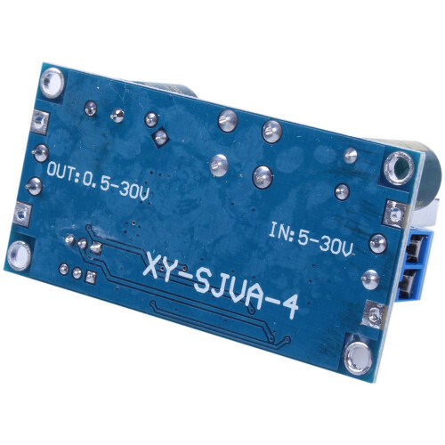 2X - Auto Buck Boost Voltage Converter Step Down/ Step  Voltage Regulator Adjustable  5V-30V to 0.5-30V 2
