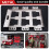 Tool Storage Rack Toolbox Holder Wall-Mounted Toolbox Rack for Tool Storage and Organization Systems 50 Lbs 3