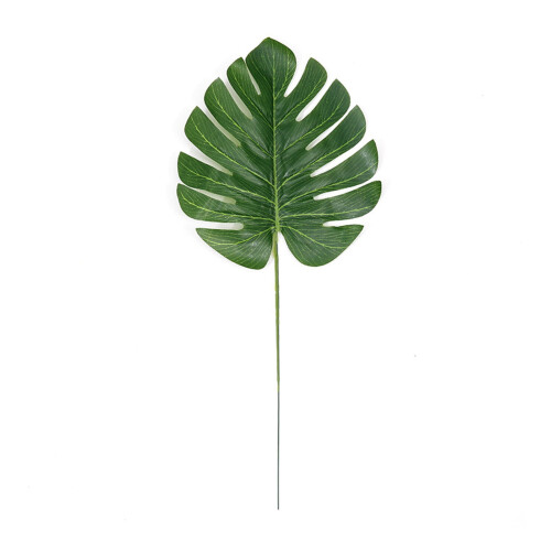 Decoração artificial com folha de Monstera (1 peça) 1