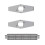 Label Roller Fixed Tab for TSC TTP 244Pro 243E 342 247 4502 4503 Barcode Thermal Printers 1
