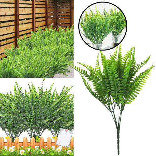 Mazzi di erba acquatica artificiale – Verde persiano, 8 pezzi 1