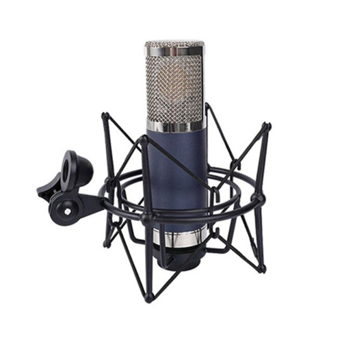 4X Microphone Shock Mount Support RéGlable Support de Microphone D'Enregistrement Support en MéTal Support de Microphone Pod (Noir) 2