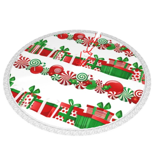 Kerstboomrok 36 inch (91 cm) polyester kerstdecoratie 1