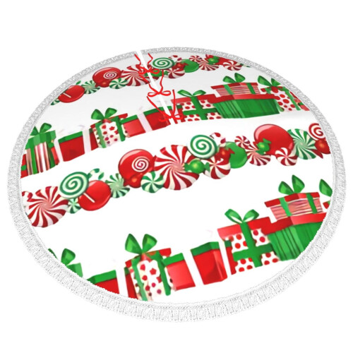 Kerstboomrok 36 inch (91 cm) polyester kerstdecoratie 2