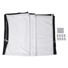Portable Projector Screen for Home Theater Outdoor HD White Foldable Anti-Crease (100Inch)