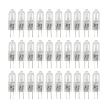 G4 Bulb,20 Pack Halogen G4 12V 20W with G4 Bi-Pin Base,High Output G4 Light Bulb 12V 300LM for Cabinet Light Bulbs