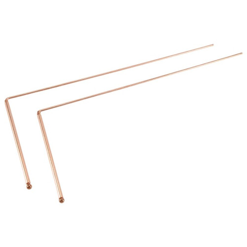 Dowsing Rods - 99.9% Pure Copper 2PCS Divining Rods - for  Huntings Tools,