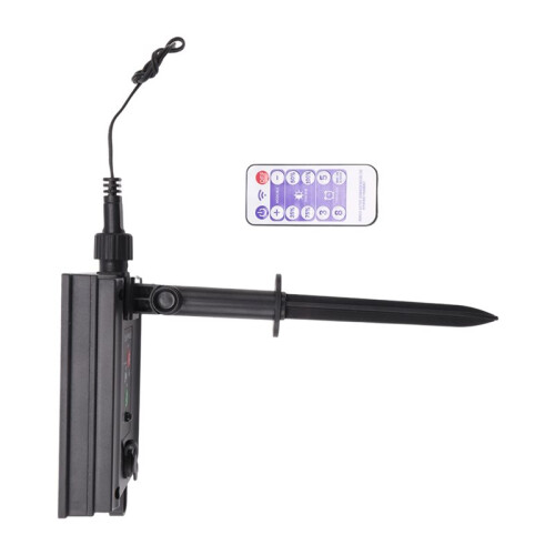 Solar Battery Box Kit Pack Powered Lithium Panel Light with Remote Control for Led String Strip Lamp 24V DIY