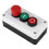 NC Emergency Stop NO Red Green Momentary Push Button  Station 600V 10A 1