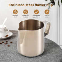Milk Jug Milk Pitcher Stainless Steel Milk Bowls For Milk Frother  Coffee Latte Milk Frothing Pitcher Latte Art (200ml)