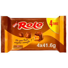 RoloMilk Choc Tube Multipk 41.6g 4 Pack(Pack Of 8)