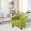 Housse extensible vert clair pour fauteuils de type tonneau 4