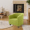 Housse extensible vert clair pour fauteuils de type tonneau 5