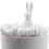 2X Cotton Swab Holder, Small Q-Tips Toothpicks Storage Organizer (Rabbit) 4