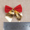 12pcs 6cm Christmas Bows Gold Silver Red 3
