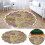 3D-Design eines wärmeleitenden Teppichs in Blumenform 2