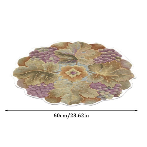 3D-Design eines wärmeleitenden Teppichs in Blumenform 2