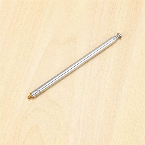 6X RC Model Car 5 Silver 5 Section 3 mm External Threaded Expansion Antenna 2